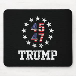 Tapis De Souris Funny Qr President Trump 4547 Trump Dancing Code 2
