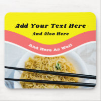 Funny Ramen Noodles paquet message personnalisé