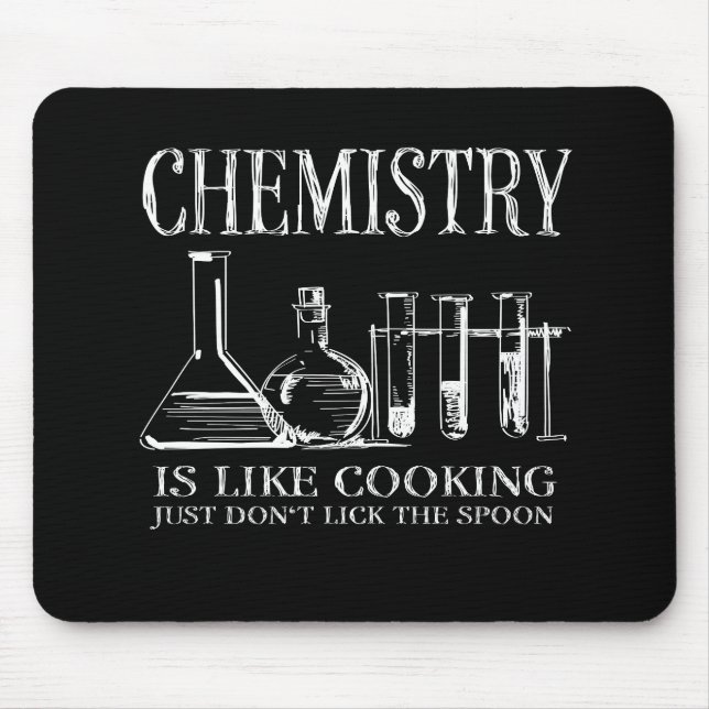 Tapis De Souris Funny Science Students (Devant)