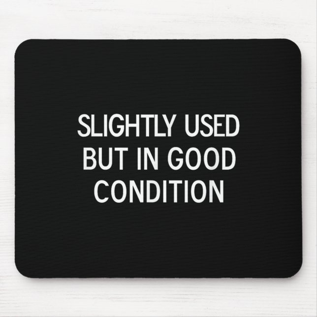 Tapis De Souris Funny, Slightly Used But In Good Condition, Sarcas (Devant)