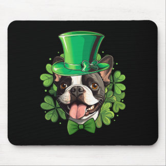Tapis De Souris Funny St Patricks Boston Terrier 
