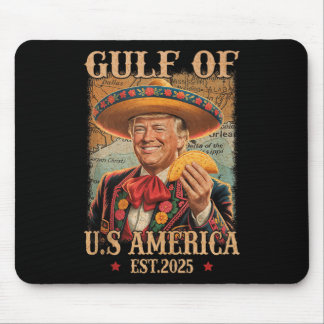 Tapis De Souris Funny Trump Chemise Amériques Golfe Est 2025 Trump