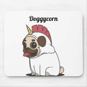 Tapis De Souris Funny Unicorn - Doggycorn
