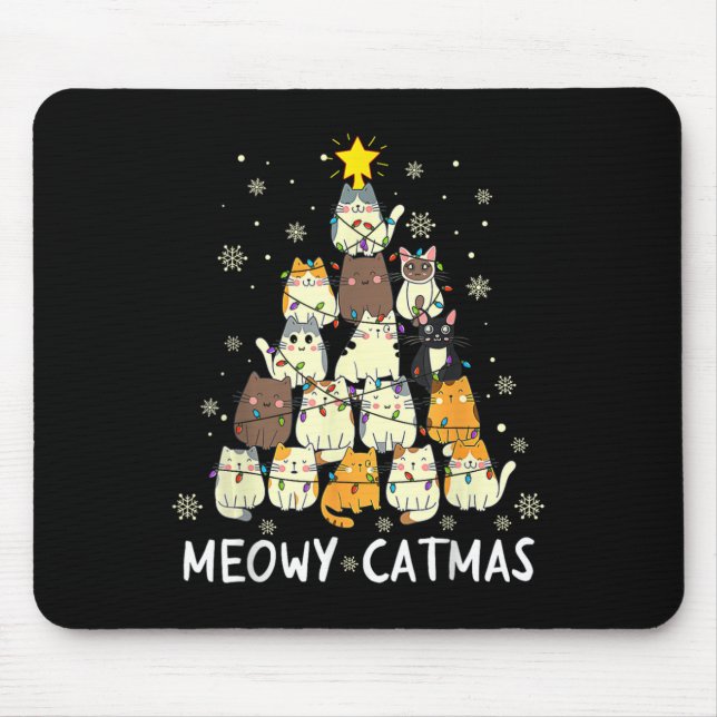 Tapis De Souris Funny Xmas Spread Kindness Like Snowflakes Merry C (Devant)