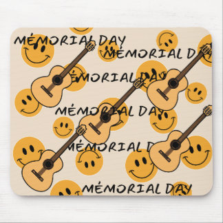 Tapis De Souris Funy jour du mémorial Mousse pad