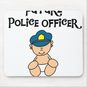 Tapis De Souris Futur policier de bébé