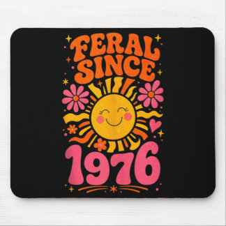 Tapis De Souris Fvibesl Depuis 1976 Soleil Rétro - Drôle 50e Anniv