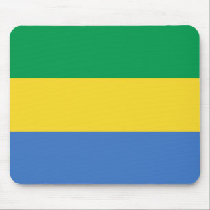 Tapis De Souris Gabon Flag Mousepad
