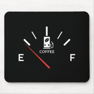 Tapis De Souris Gage de café Mousepad - Niveau d'énergie vide