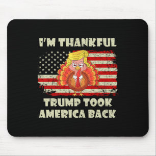 Tapis De Souris Gagnante, je suis heureux que Trump ait gagné l'Am