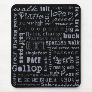 Tapis De Souris Gaits de cheval