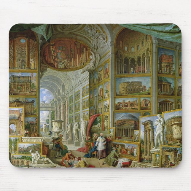 Tapis De Souris Galerie des vues de Rome antique, 1758 (Devant)