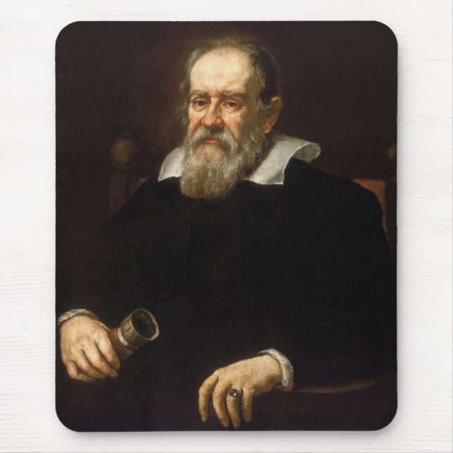 Tapis De Souris Galileo Galilei : Père de la science et de l'astro (Devant)