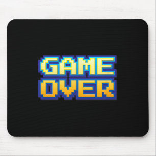 Tapis De Souris Game Over Vintage Rétro Jeu Vidéo Arcade 80s 90s 