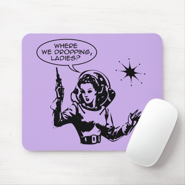 Tapis De Souris Gamer fille (Avec souris)