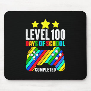 Tapis De Souris Gamer Level 100 Days Of School Completed