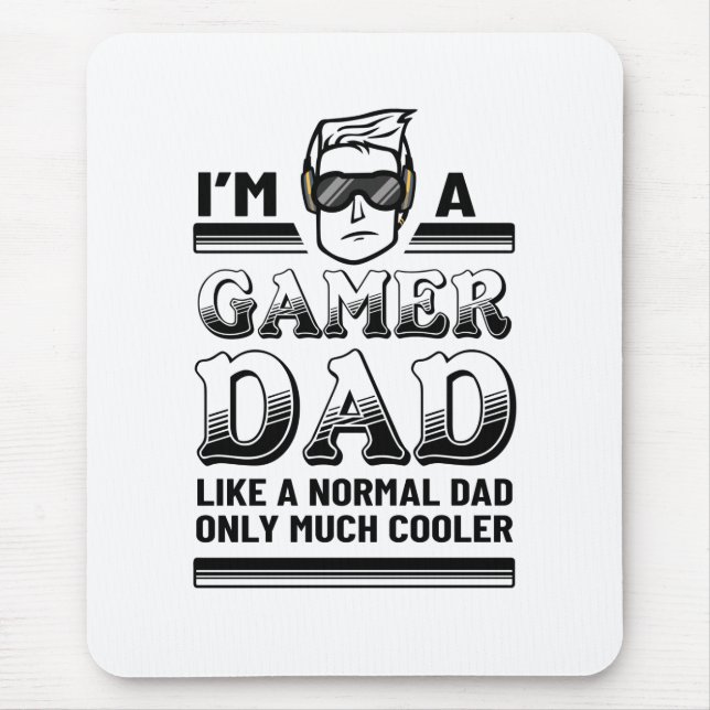 Tapis De Souris Gamer Papa Beaucoup Glacière (Devant)