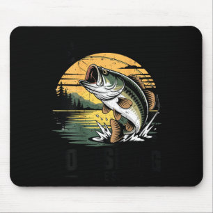 Tapis De Souris Garçon chrétien pêche Jésus a dit aller pêcher la