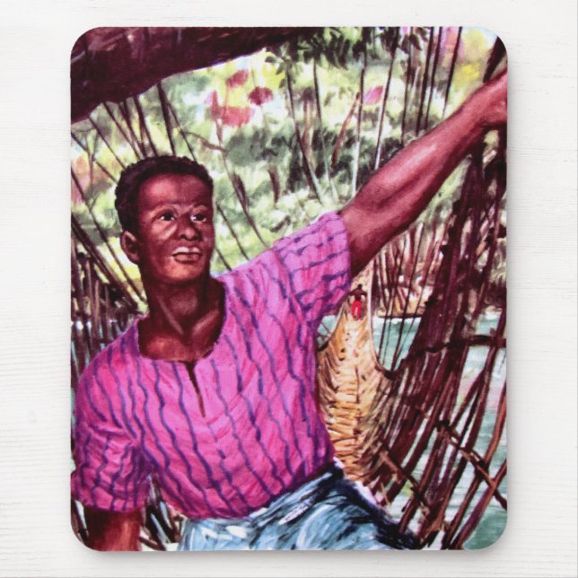 Tapis De Souris Garçon congolais (Devant)
