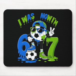 Tapis De Souris Garçon de 7 ans pour son anniversaire Soccer Ice C