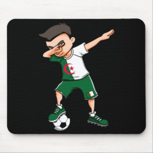 Tapis De Souris Garçon de football qui fait du Dabbing en Algérie
