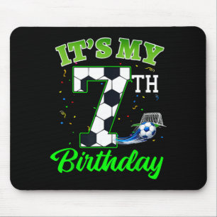 Tapis De Souris Garçon Fille Enfants Football Sports Anniversaire