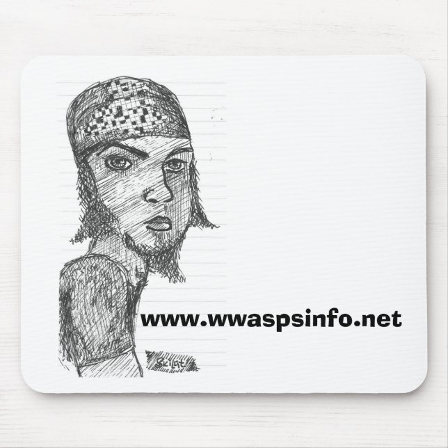 Tapis De Souris garçon, www.wwaspsinfo.net (Devant)