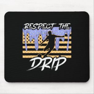 Tapis De Souris Garçons de Drip de Foot Dégoulinant de Glace Respe