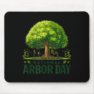 Tapis De Souris Garde D'Arbor National Pour Une Bonne Journée D'Ar