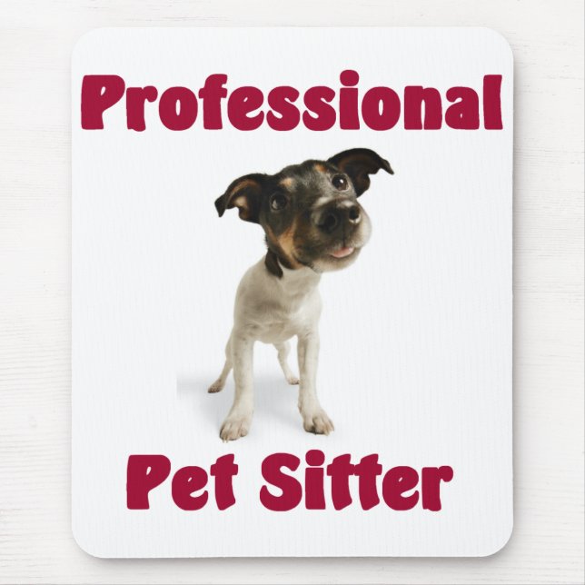 Tapis De Souris Garde d'enfants Mousepad d'animal familier (Devant)