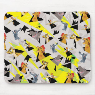 Tapis De Souris Garde-lions   Motif triangle