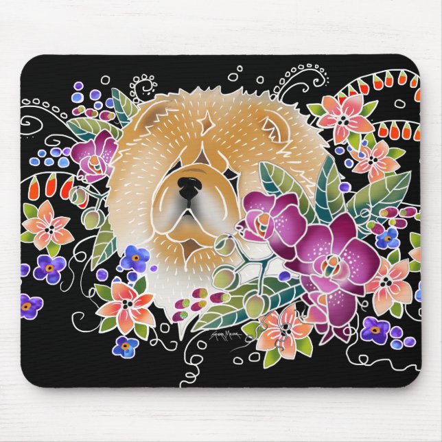 Tapis De Souris GARDEN DANCE Chow - Pad souris (Devant)