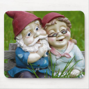 Tapis De Souris Garden Gnomes Couple