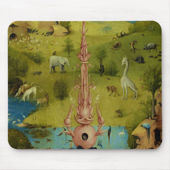 Tapis De Souris Garden of Eden - Hieronymus Bosch (Devant)