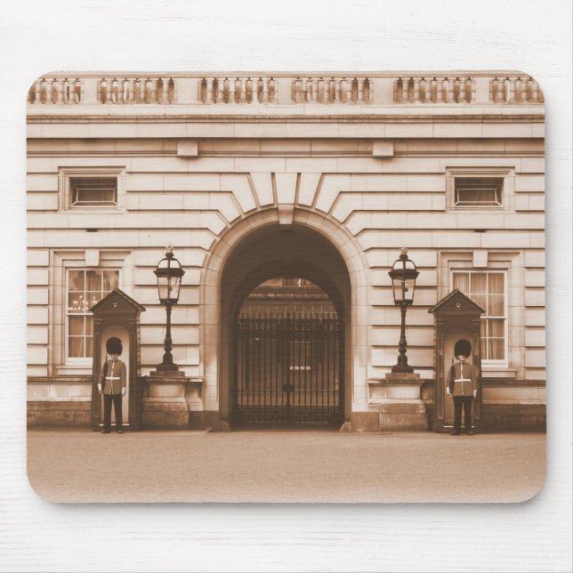 Tapis De Souris Gardes du Palais de Buckingham - Londres Mousepad (Devant)