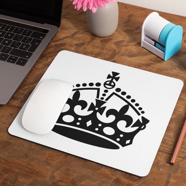 Tapis De Souris Gardez le Modèle de la couronne calme (Créateur téléchargé)
