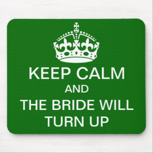 Tapis De Souris Gardez le mousepad nuptiale calme