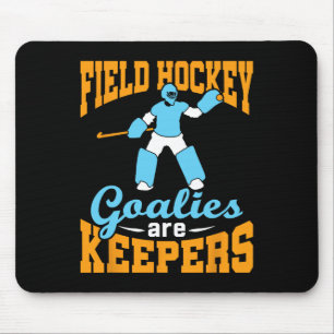 Tapis De Souris Gardien de but de hockey sur gazon Gardien de but