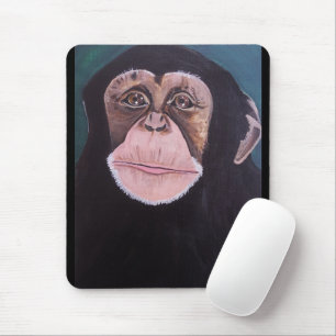 Tapis De Souris Gardien de la forêt Peinture d'Alfred Fox