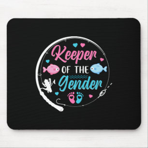 Tapis De Souris Gardien Du Poisson De Genre Révélation De Famille