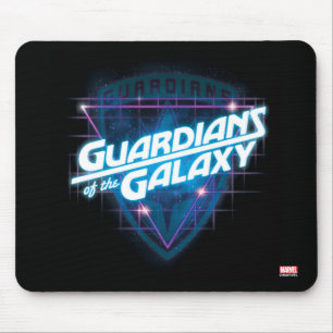 Tapis De Souris Gardiens de la Galaxie Logo Retro