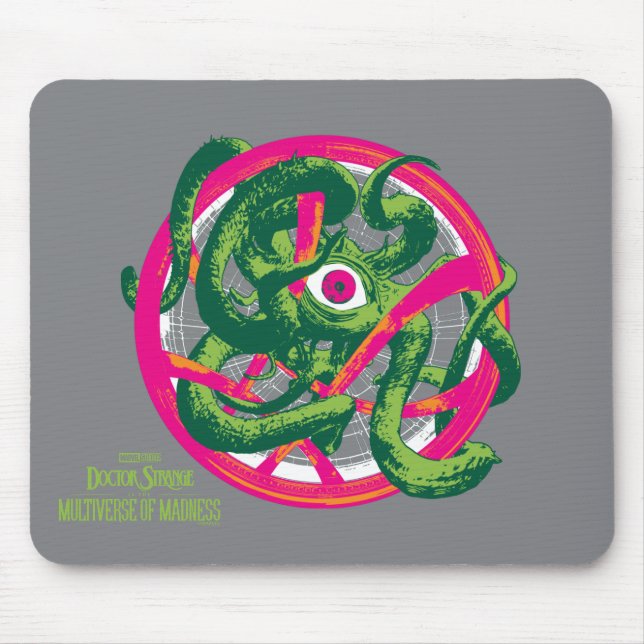 Tapis De Souris Gargantos enveloppés autour du phoque de Vishanti (Devant)