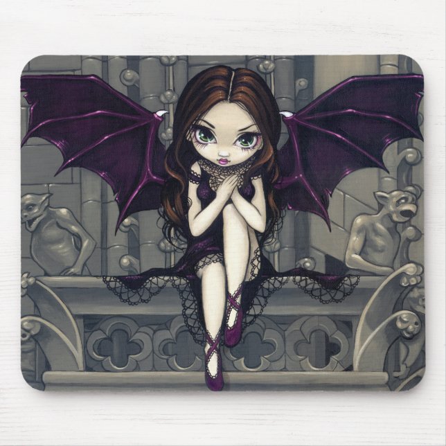 Tapis De Souris "Gargouilles de Notre Dame" Mousepad (Devant)