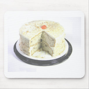 Tapis De Souris Gâteau blanc