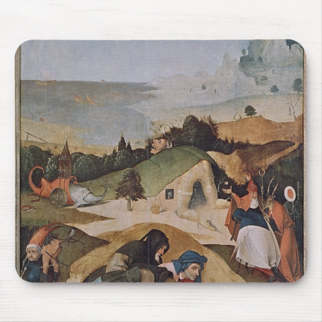 Tapis De Souris Gauche du triptyque de la tentation de (Devant)