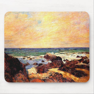 Tapis De Souris Gauguin - Rochers et Mer,