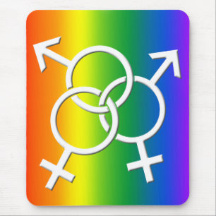 Tapis De Souris Gay pride Mousepad Gay pride Mousepads & Décor