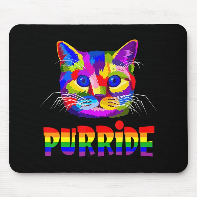 Tapis De Souris Gay pride pour femmes Hommes LGBT Daddy Daddy Cade (Devant)