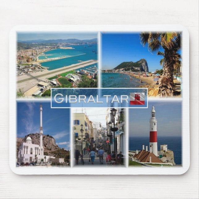 Tapis De Souris GB - Gibraltar - (Devant)