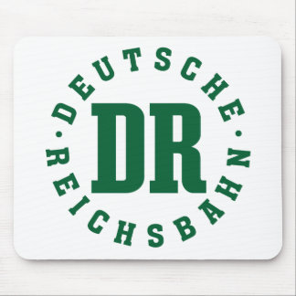 Tapis De Souris GDR / DDR Railway - Deutsche Reichsbahn Sign